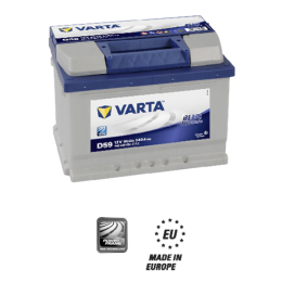 60 Amper Varta Akü Blue Dynamic D24 | Mert Oto Anahtar | 0549 353 5345 Resim