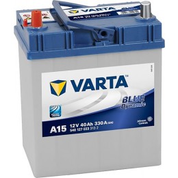 40 Amper (İnce Ters Kutup) Varta Akü Blue Dynamic A15| Mert Oto Anahtar | 0549 353 5345 Resim